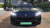Lamborghini Urus: Turkmenistan Army [REPLACE | HQ]
